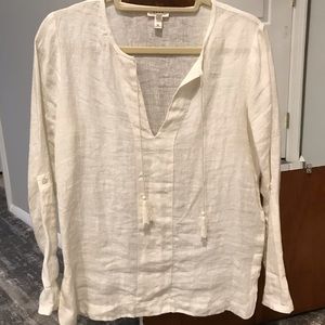 Joie Linen Top, perfect condition!